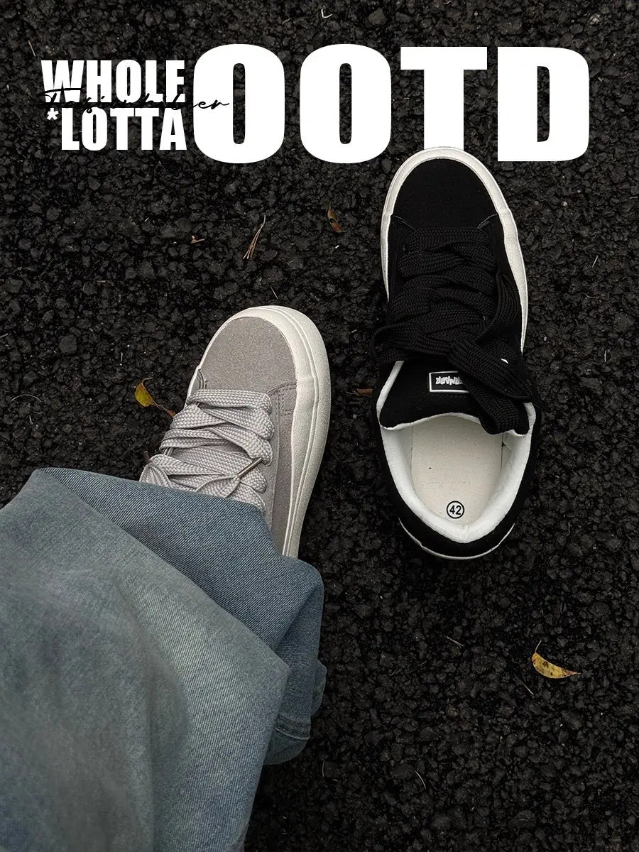 FIRSTCORNER® Urban Ace – Premium Retro Platform Sneakers