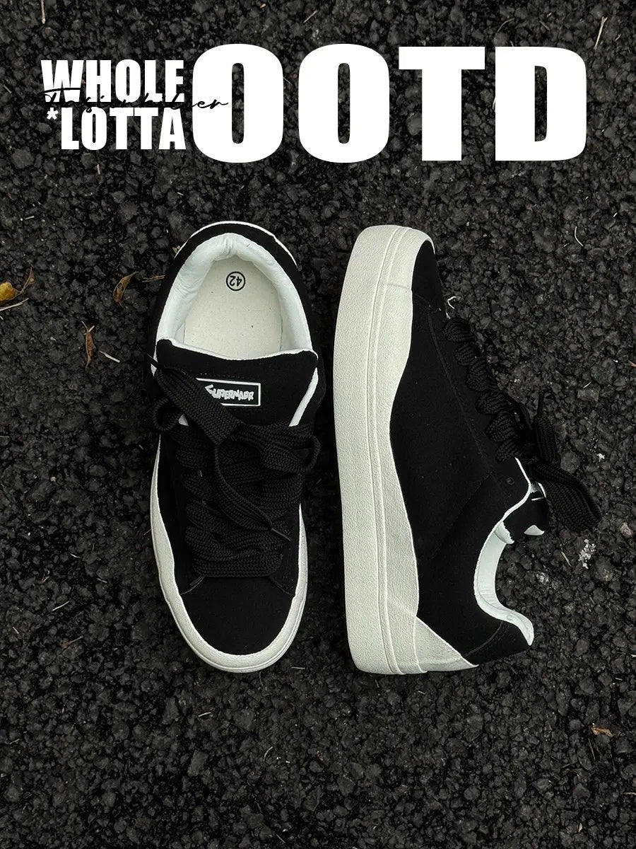 FIRSTCORNER® Urban Ace – Premium Retro Platform Sneakers