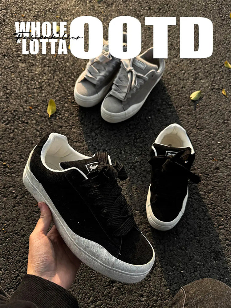 FIRSTCORNER® Urban Ace – Premium Retro Platform Sneakers