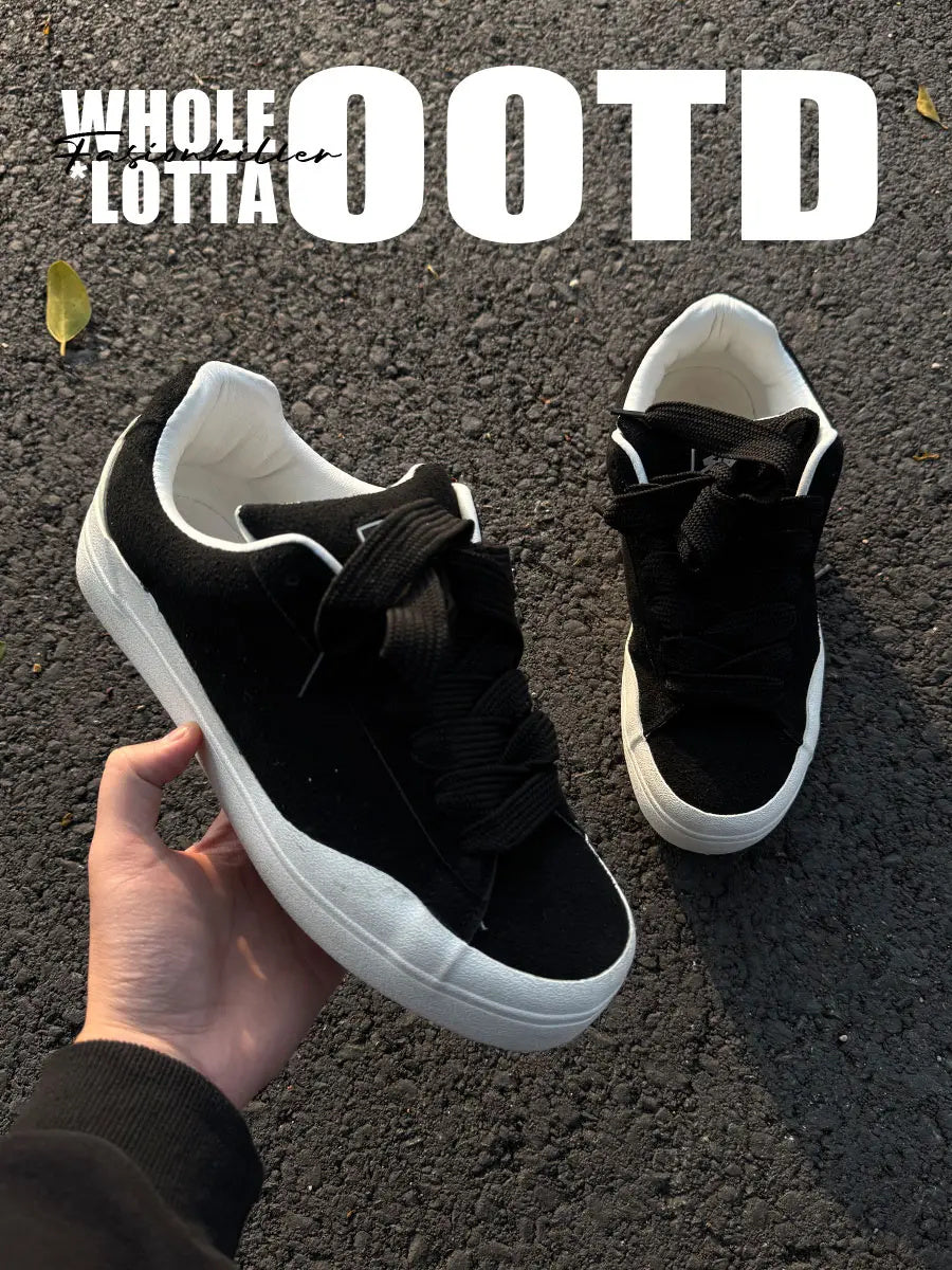 FIRSTCORNER® Urban Ace – Premium Retro Platform Sneakers