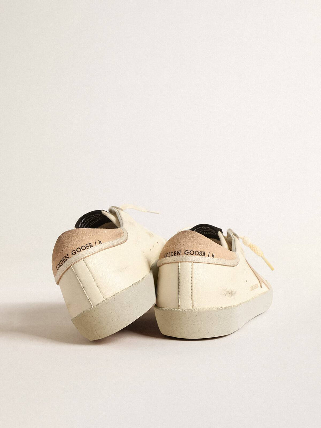 Men's Super-Star LTD in nappa with suede star and heel tab