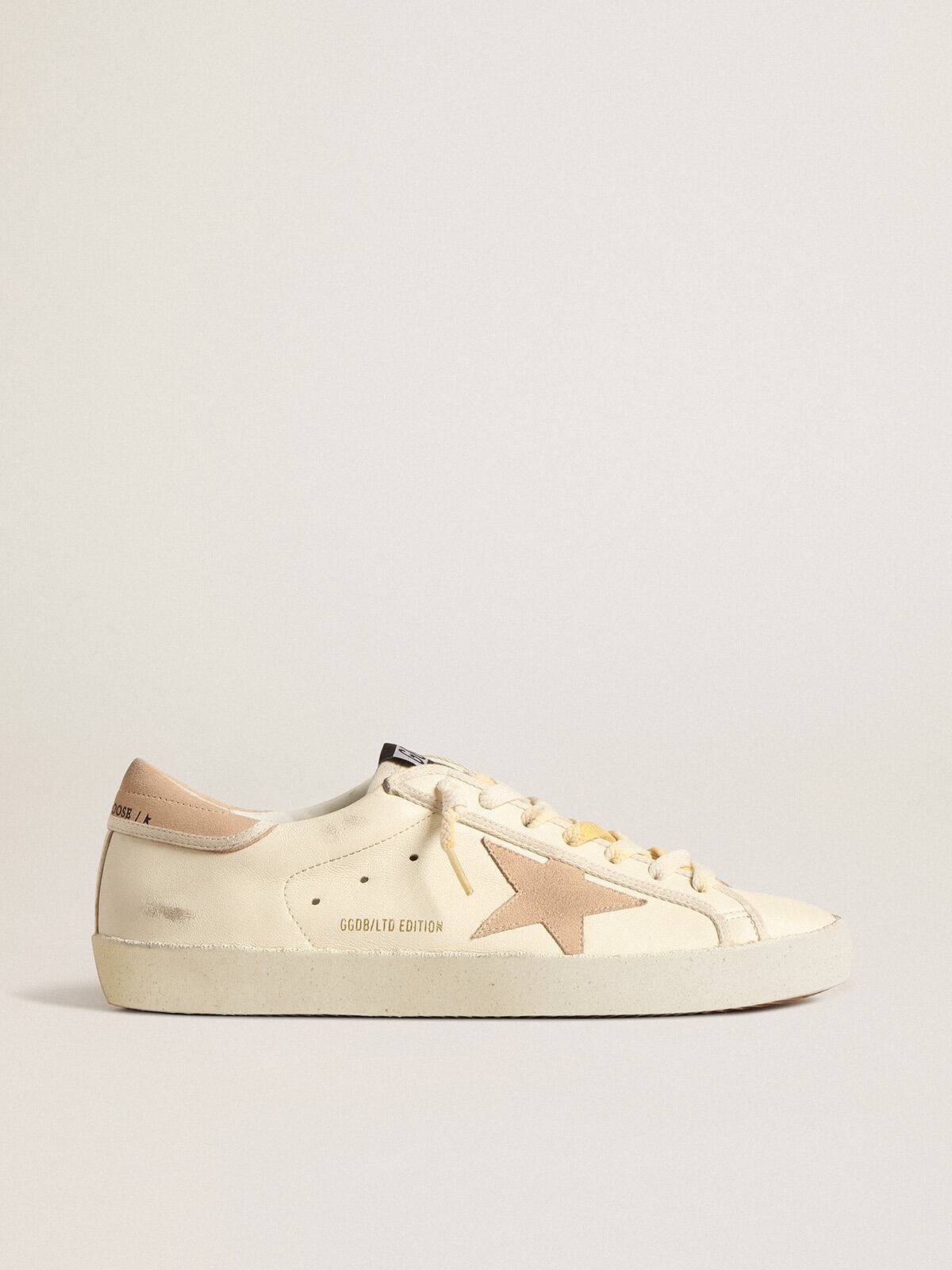 Men's Super-Star LTD in nappa with suede star and heel tab