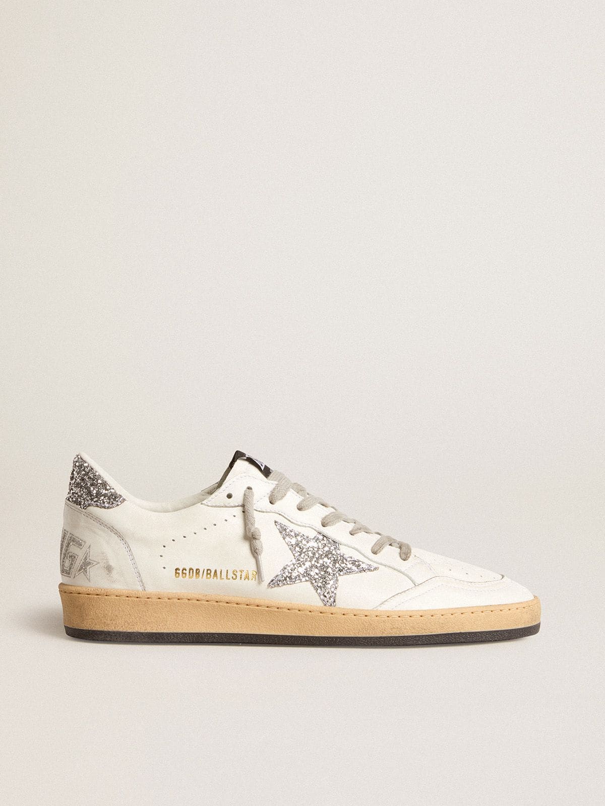 Men's Ball Star Wishes in nappa leather with glitter star and heel tab